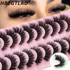 8D Mink Lashes — 10 Pairs