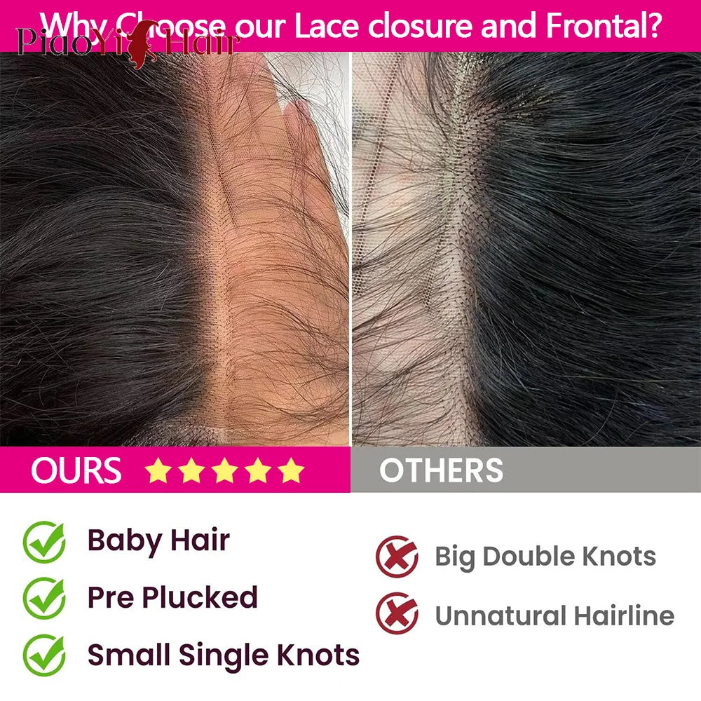 Straight HD Lace Frontal & Closure