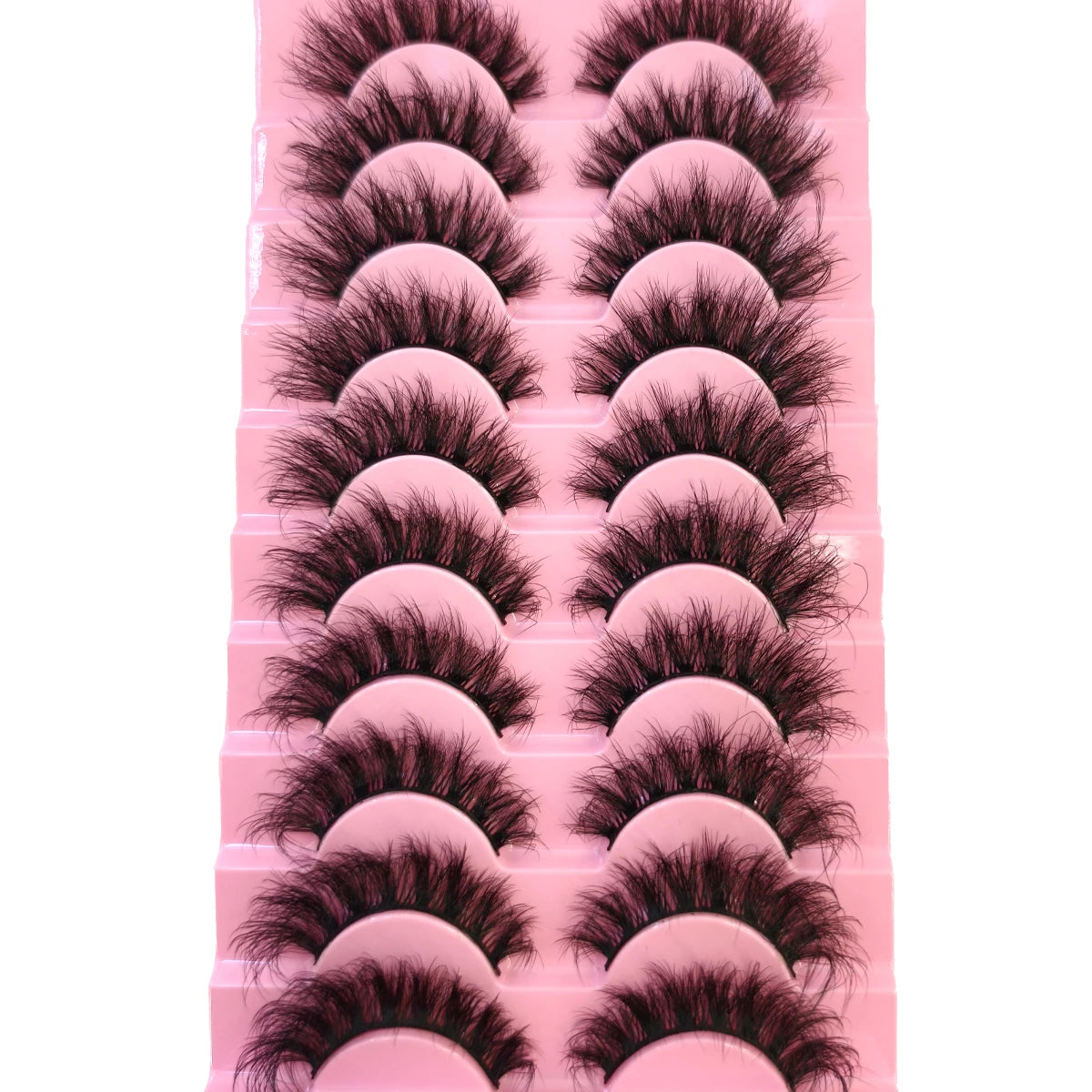 8D Mink Lashes — 10 Pairs