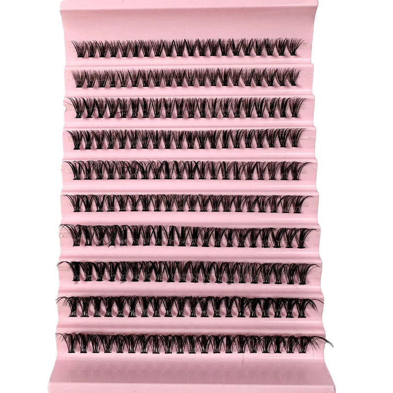 Fluffy Lash Clusters — 5D Volume
