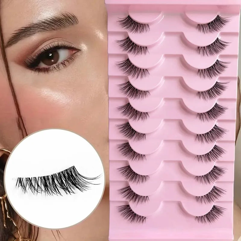 Short Wispy Half Lashes — 10 Pairs