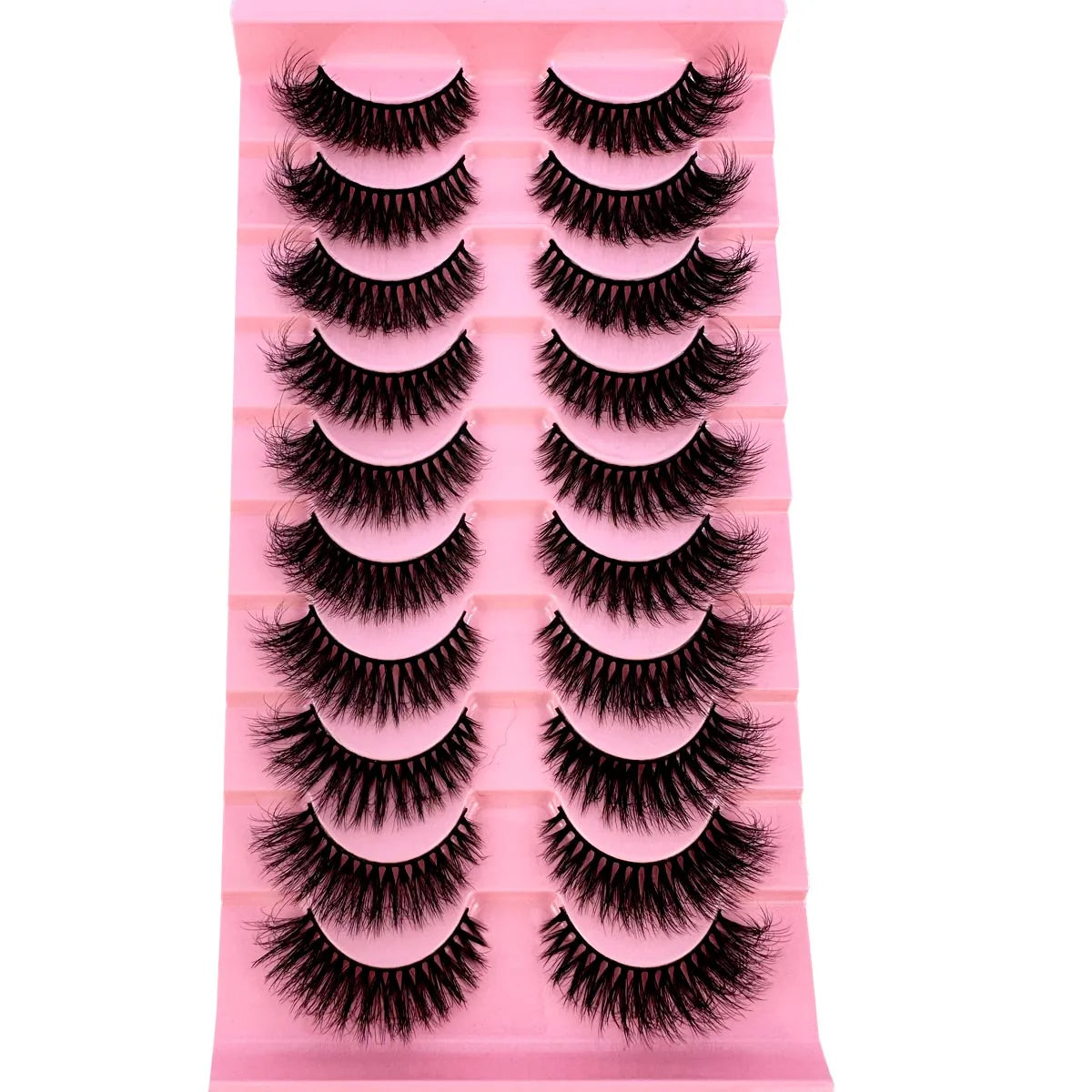 8D Mink Lashes — 10 Pairs