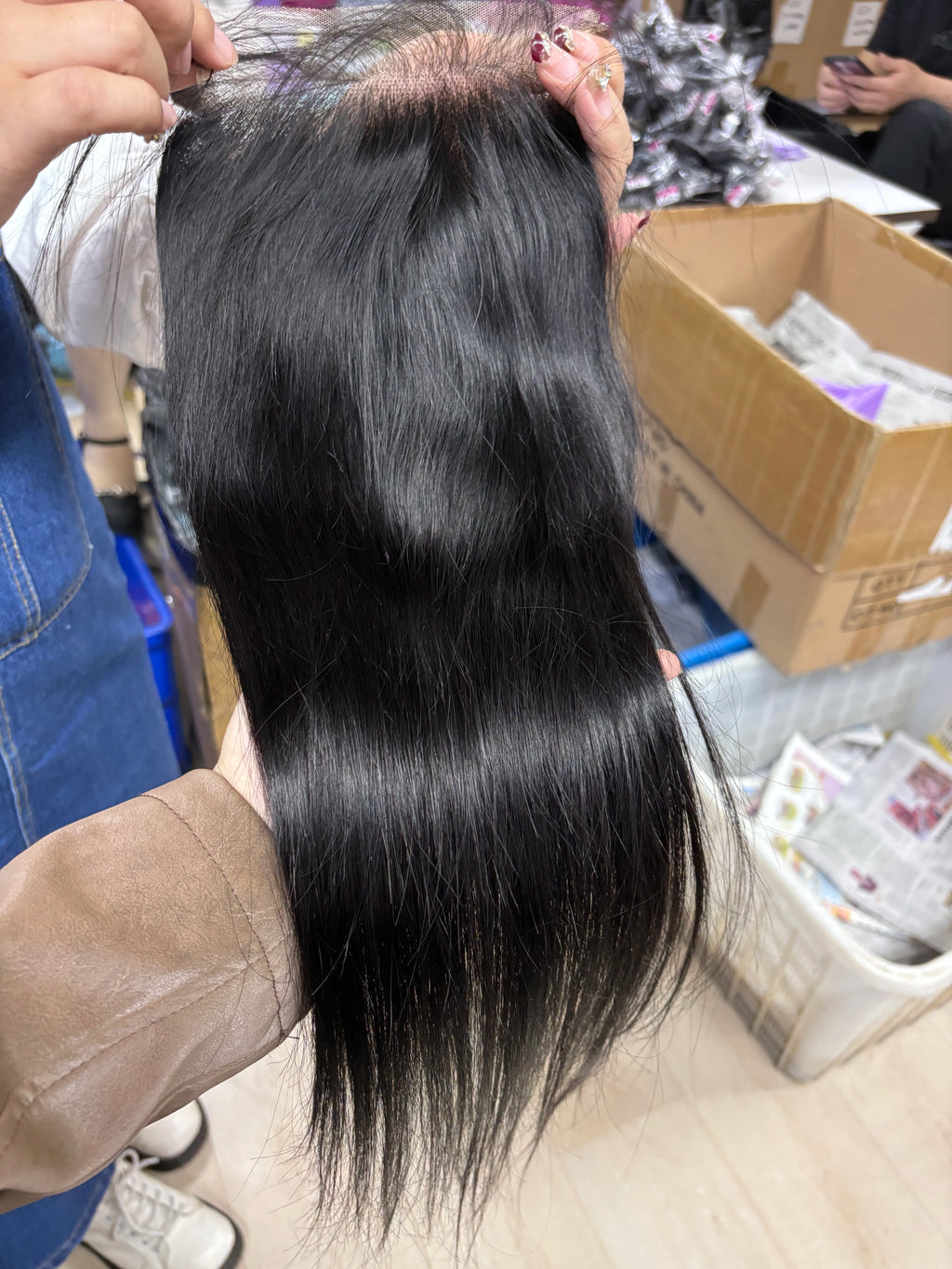 Straight Ear-to-Ear Lace Frontal & Closure
