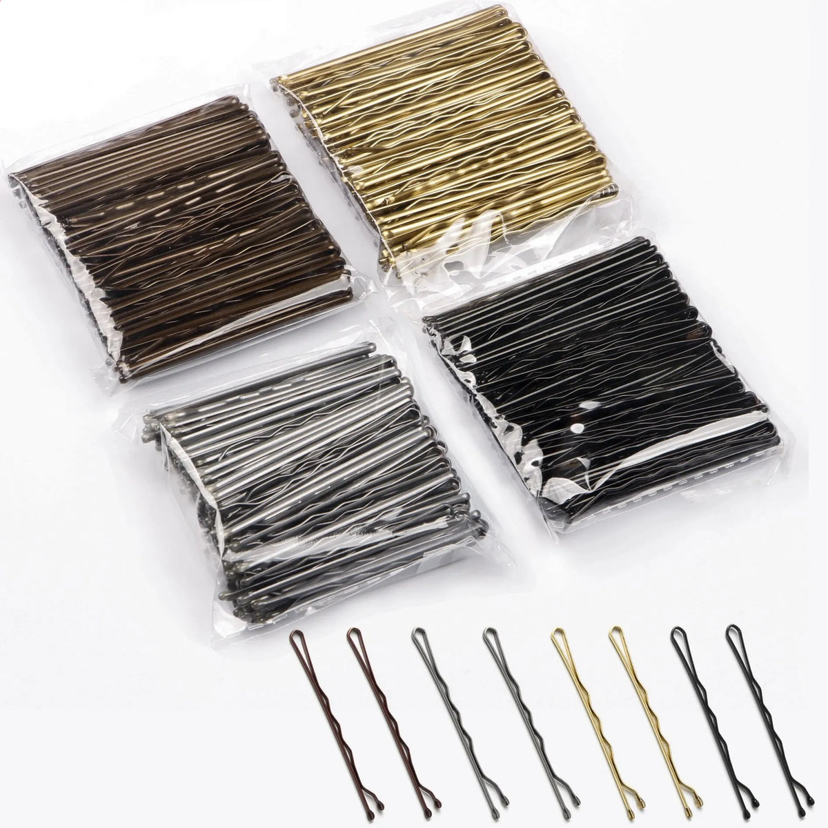 Gold U-Shape Hair Pins