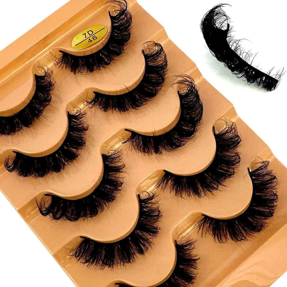 3D Cat Eye Lashes — 5 Pairs