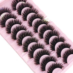 8D Mink Lashes — 10 Pairs