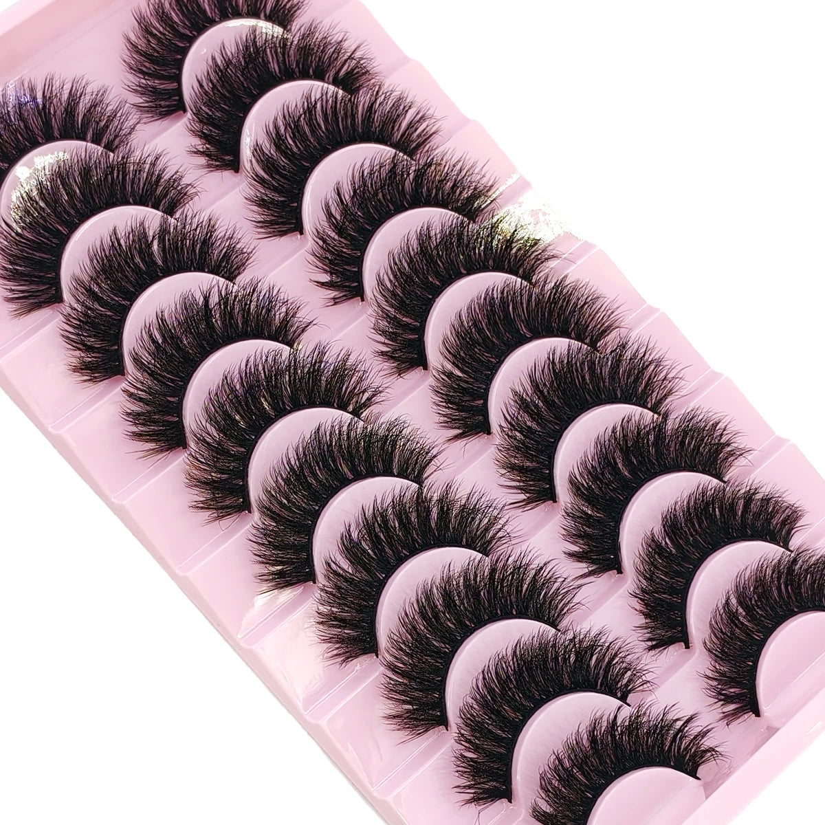 8D Mink Lashes — 10 Pairs