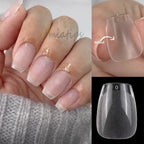 Extra Short Coffin Gel Tips — XXS