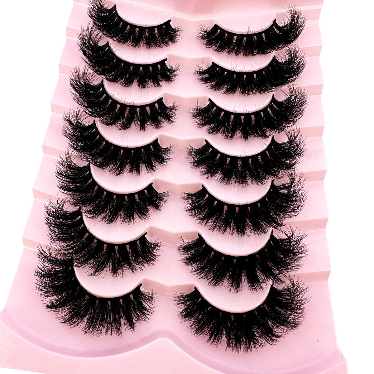 Dramatic Cat Eye Lashes — 7 Pairs