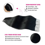 Seamless Straight Tape-In Extensions