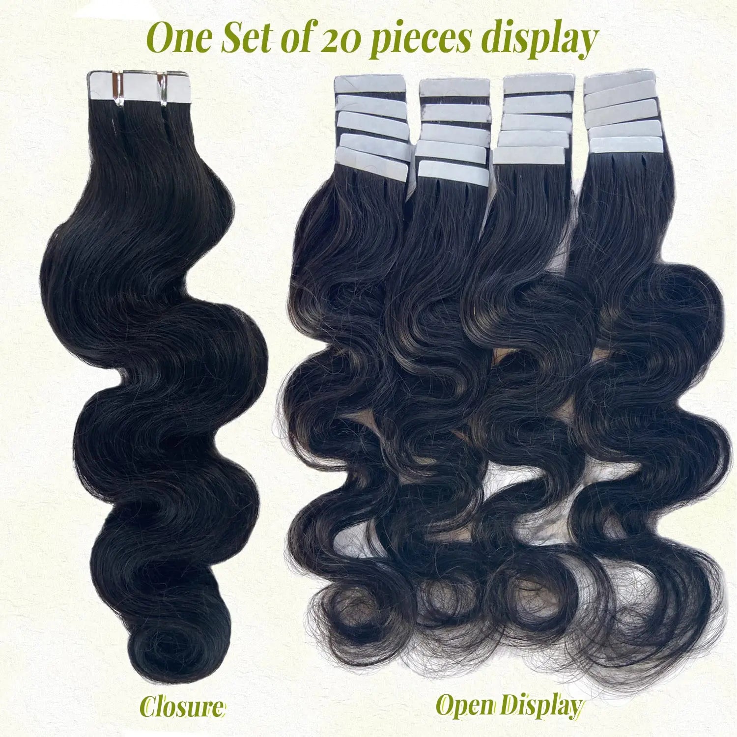 Body Wave Tape-In Extensions