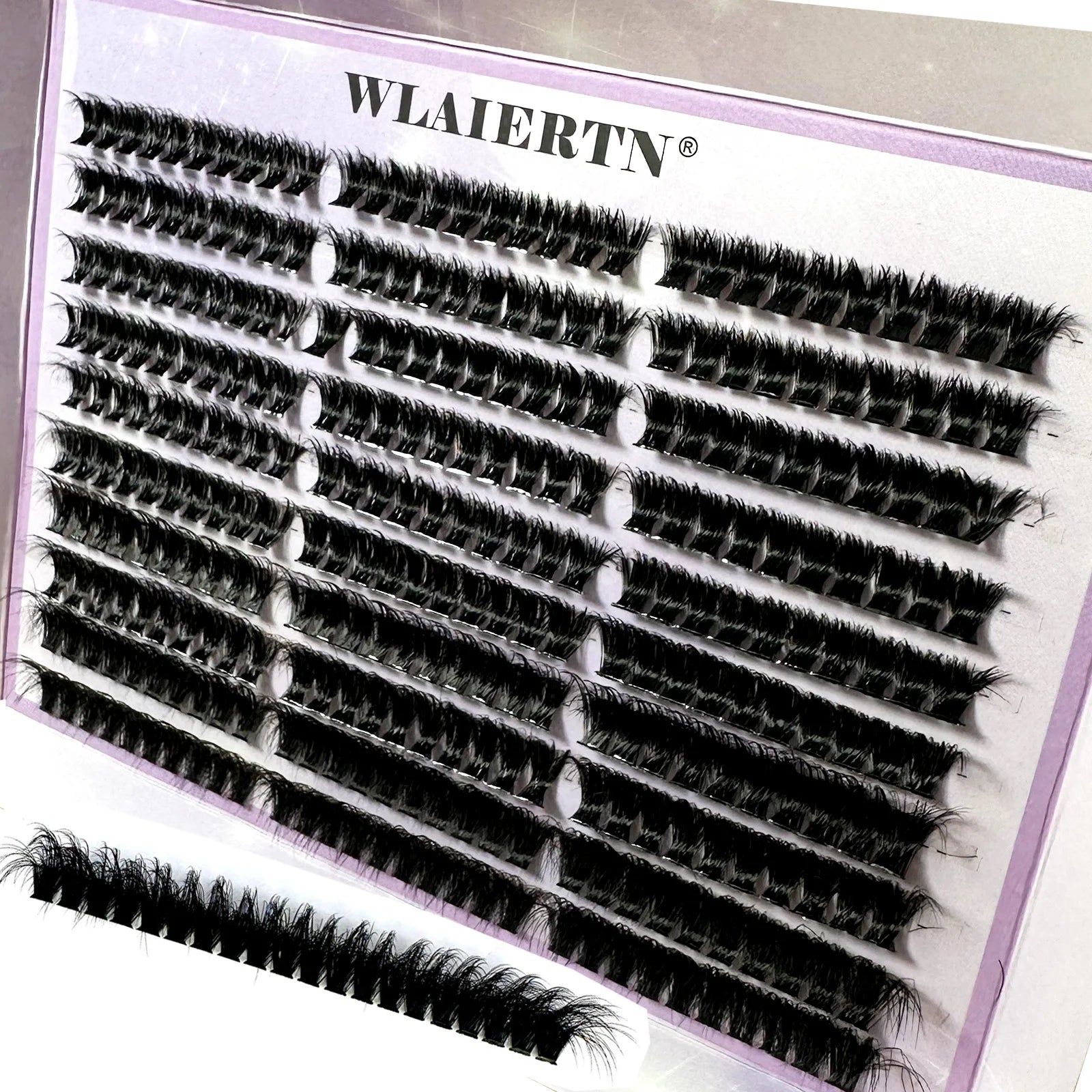 Fluffy Lash Clusters — 5D Volume