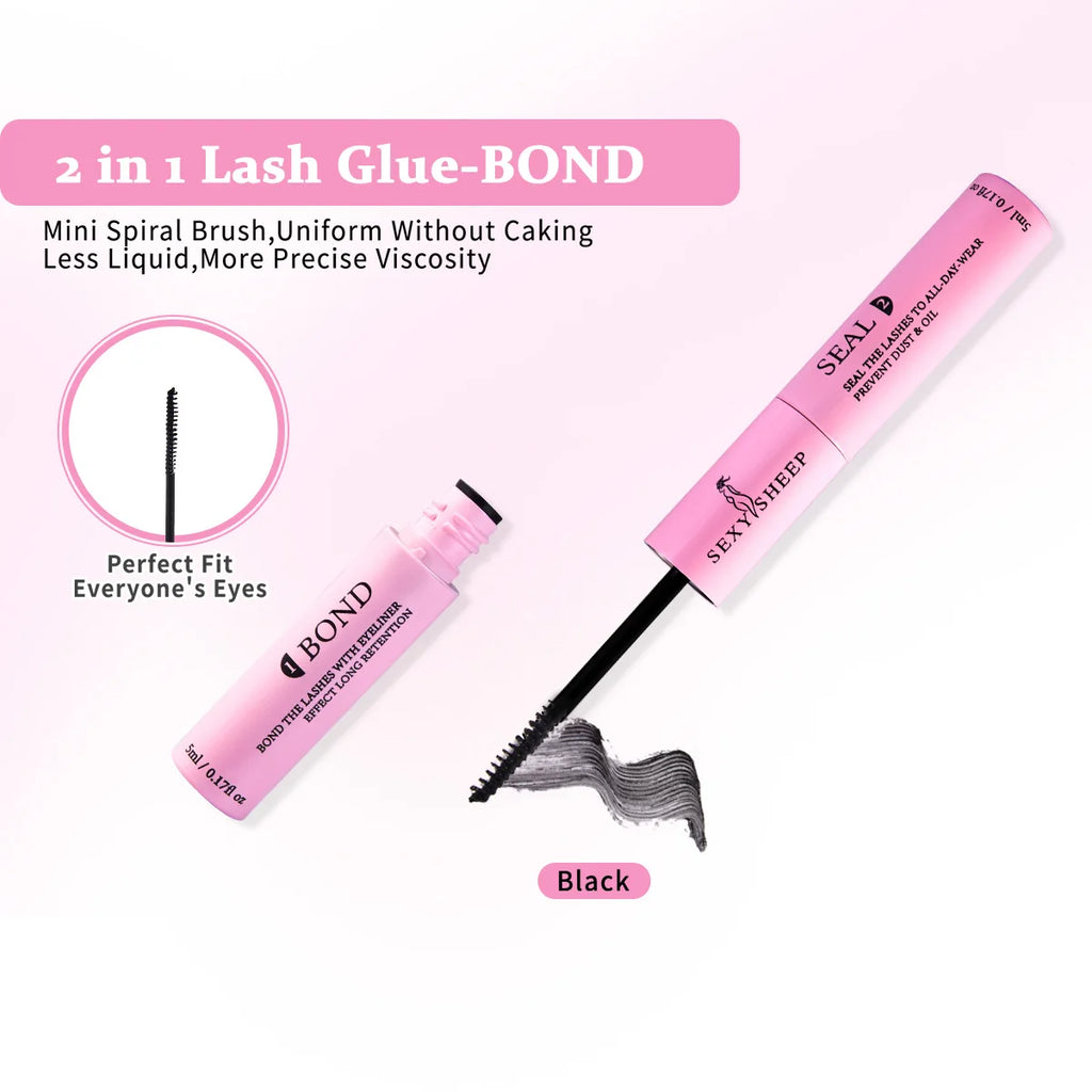 DIY Lash Clusters with Glue & Remover