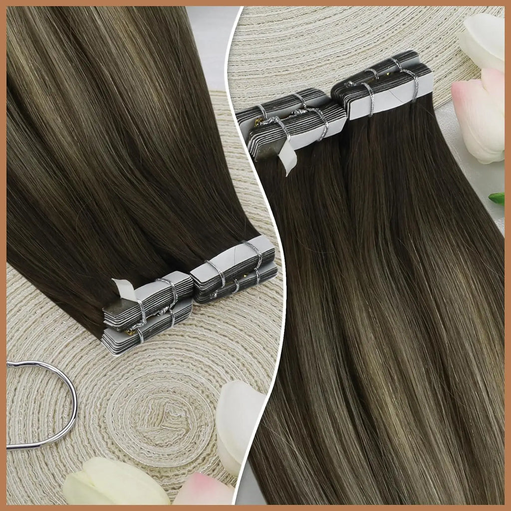 Balayage Straight Tape-Ins