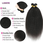 Kinky Yaki Straight Bundles