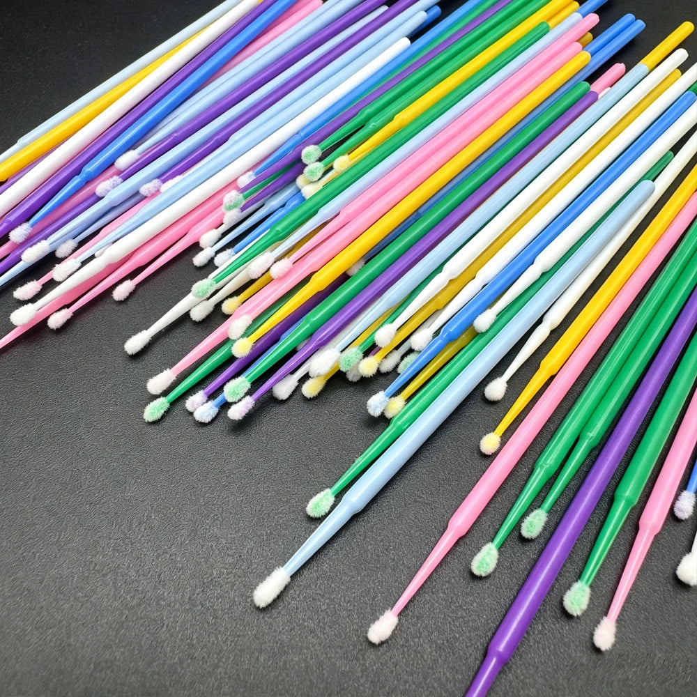 Lash Cleaning Micro Swabs — 100 Pack