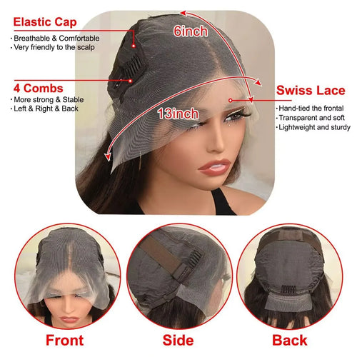 Ash Blonde Body Wave Wig — Milk Tea
