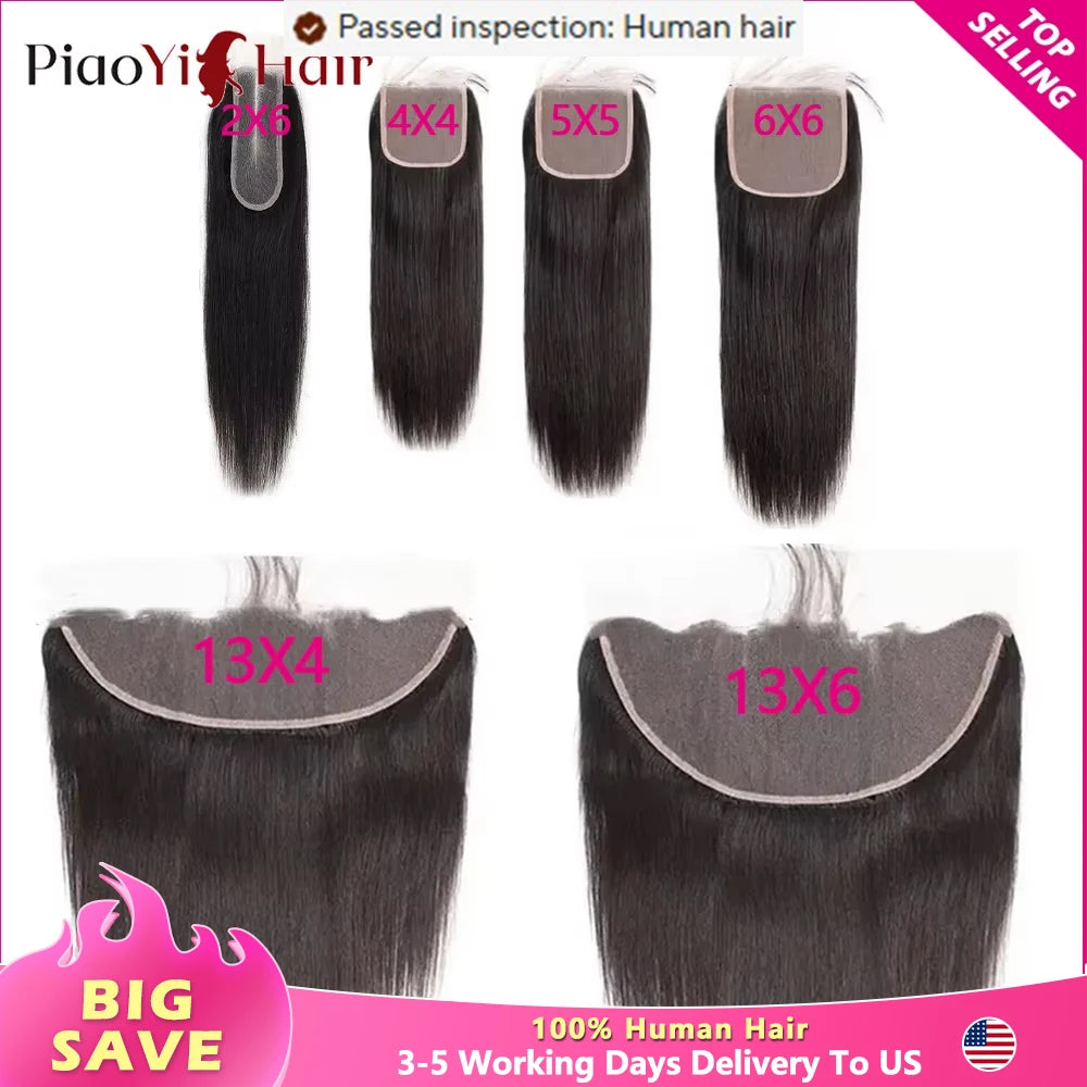 Straight HD Lace Frontal & Closure