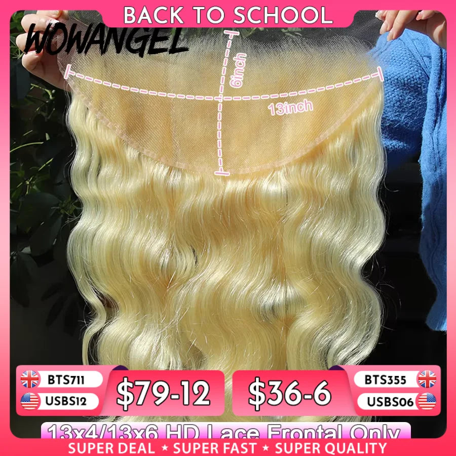 613 Blonde Body Wave HD Lace Frontal