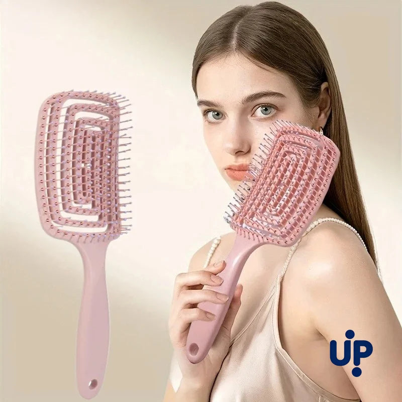 Hollow Vent Detangling Comb — Wig Safe