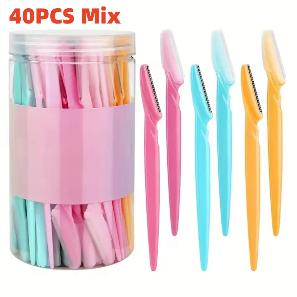 Eyebrow Razor Kit with Case