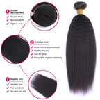 Kinky Straight Bundle Set — 100% Human Hair