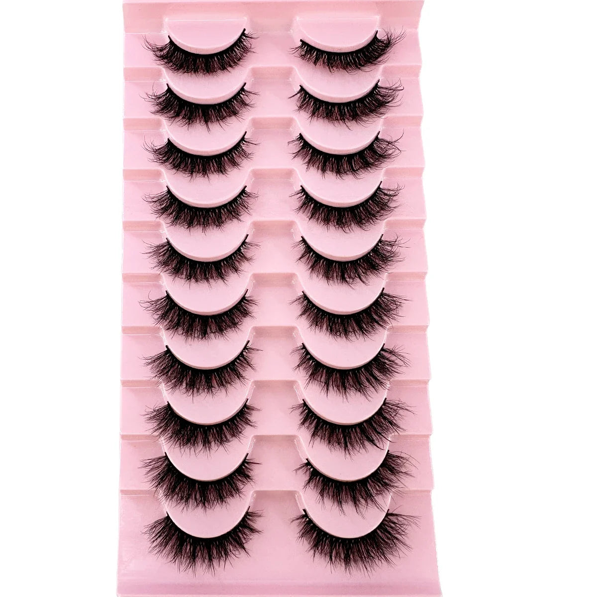 8D Mink Lashes — 10 Pairs