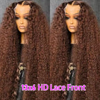 Chocolate Brown Deep Wave Wig — 250% Density