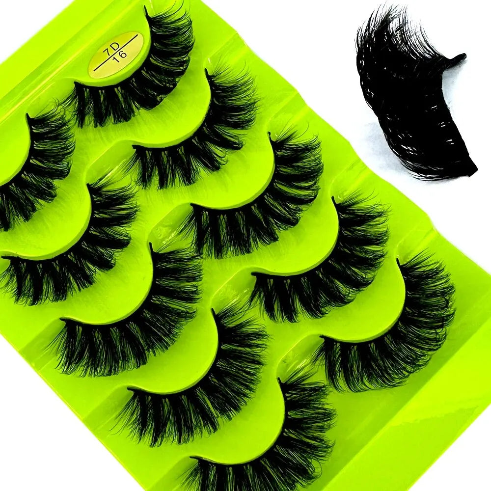 3D Cat Eye Lashes — 5 Pairs