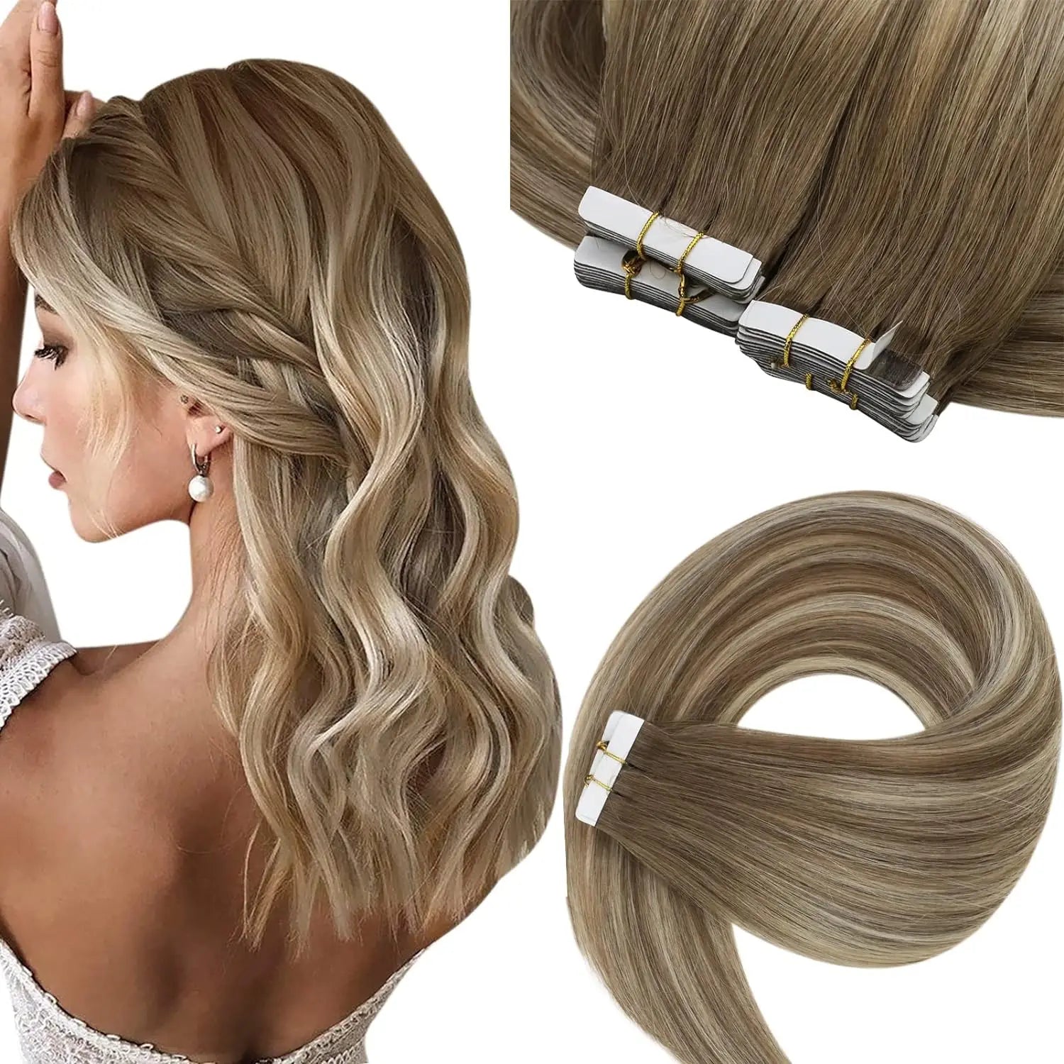 Balayage Straight Tape-Ins