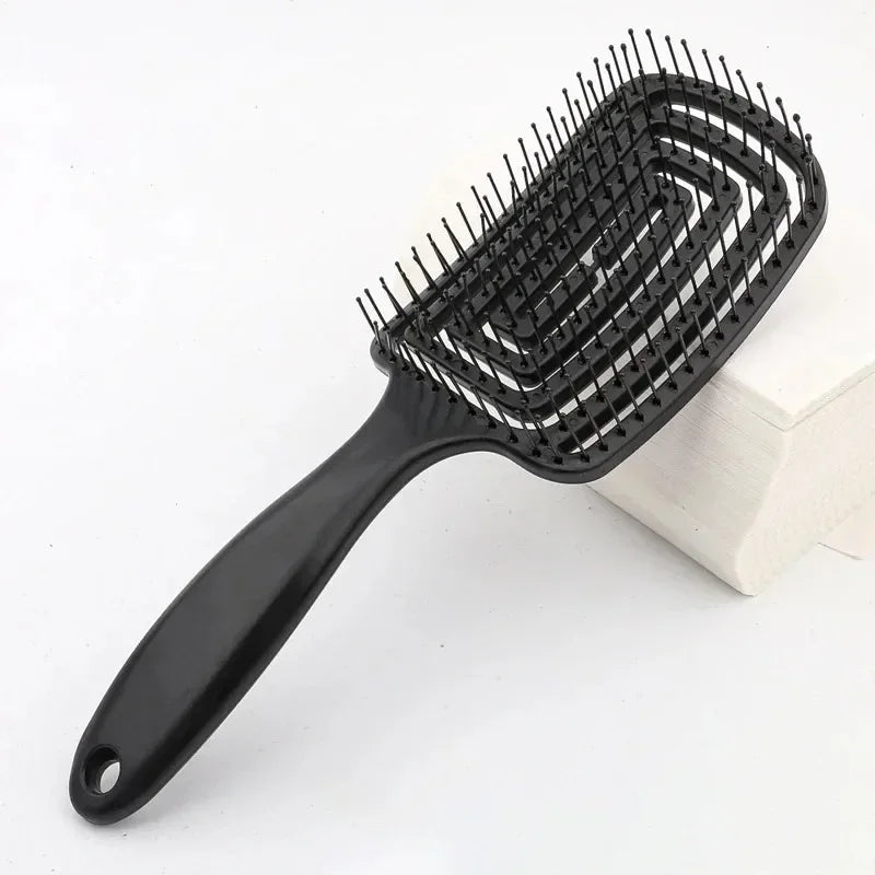 Hollow Vent Detangling Comb — Wig Safe
