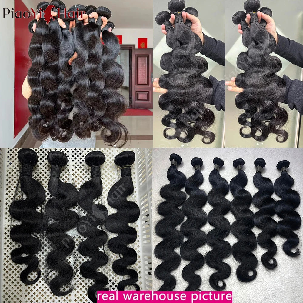 Body Wave Bundle Set with Frontal