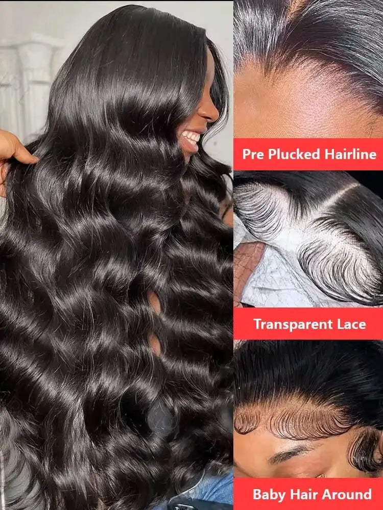Body Wave Lace Front Wig — 100% Human Hair