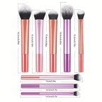 Makeup Brush Kit — 8 Piece