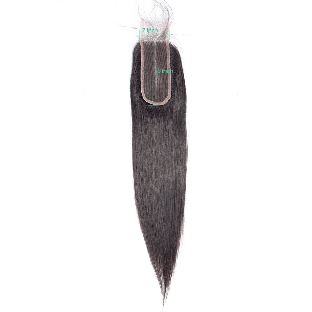 Straight Lace Closure — 100% Human Hair