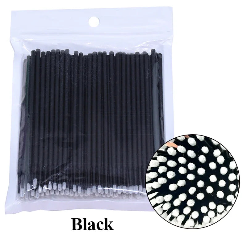Lash Cleaning Micro Swabs — 100 Pack