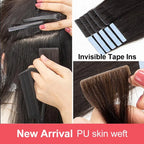 Invisible Injected Tape-In Extensions