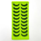 8D Mink Lashes — 10 Pairs