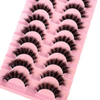 8D Mink Lashes — 10 Pairs
