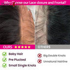 Body Wave Lace Frontal — 100% Human Hair