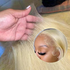 613 Honey Blonde Straight Wig — Long Lengths