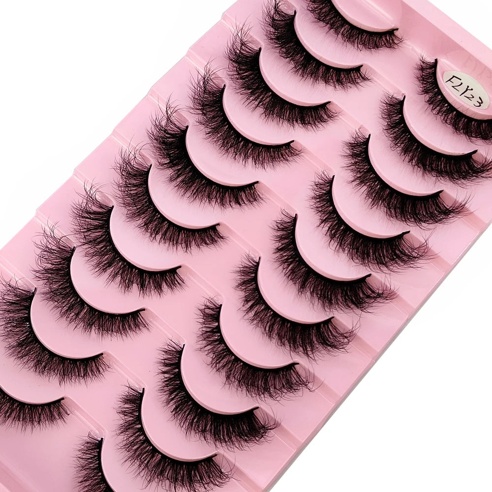 Faux Mink Lashes — 10 Pairs