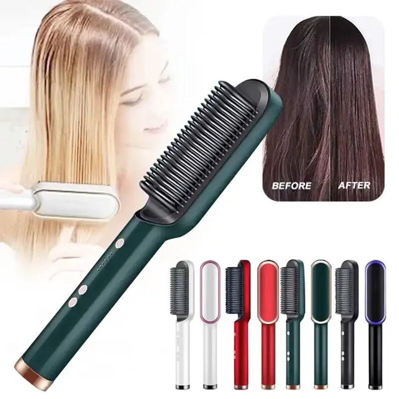 3-in-1 Straightening Brush & Dryer