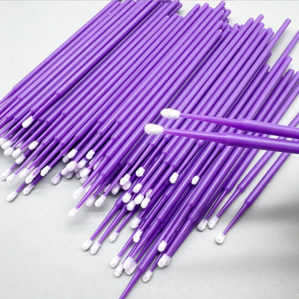 Lash Cleaning Micro Swabs — 100 Pack