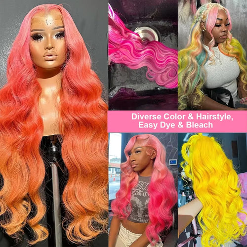613 Blonde Body Wave Wig — 230% Density