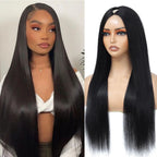 Straight V-Part Wig — Glueless