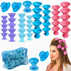 Silicone Heatless Hair Rollers