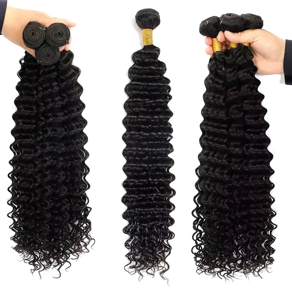Burmese Deep Wave Bundle Set with Closure