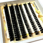 Fluffy Lash Clusters — 5D Volume