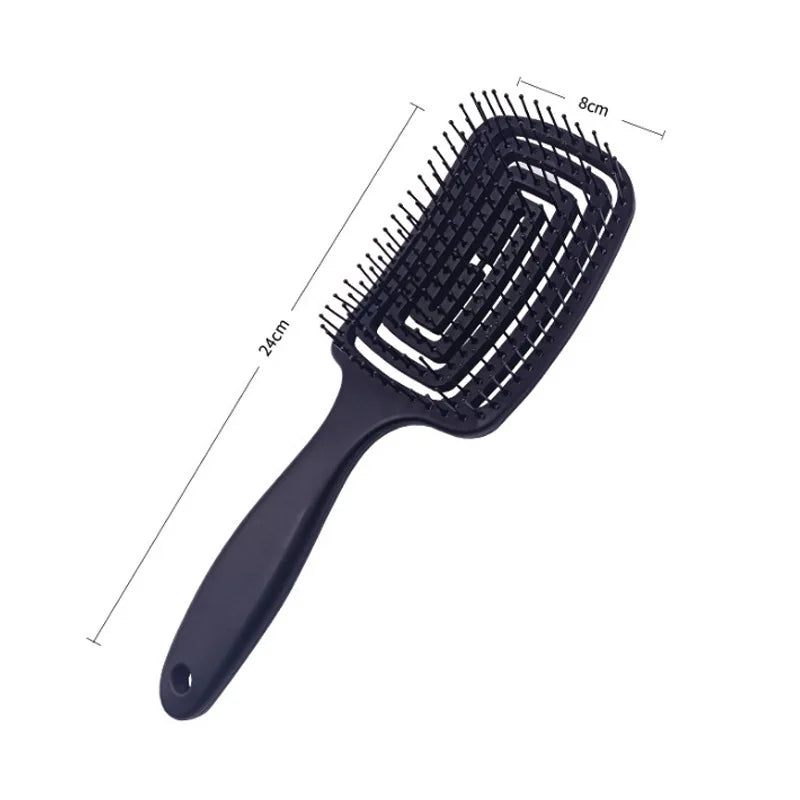 Hollow Vent Detangling Comb — Wig Safe